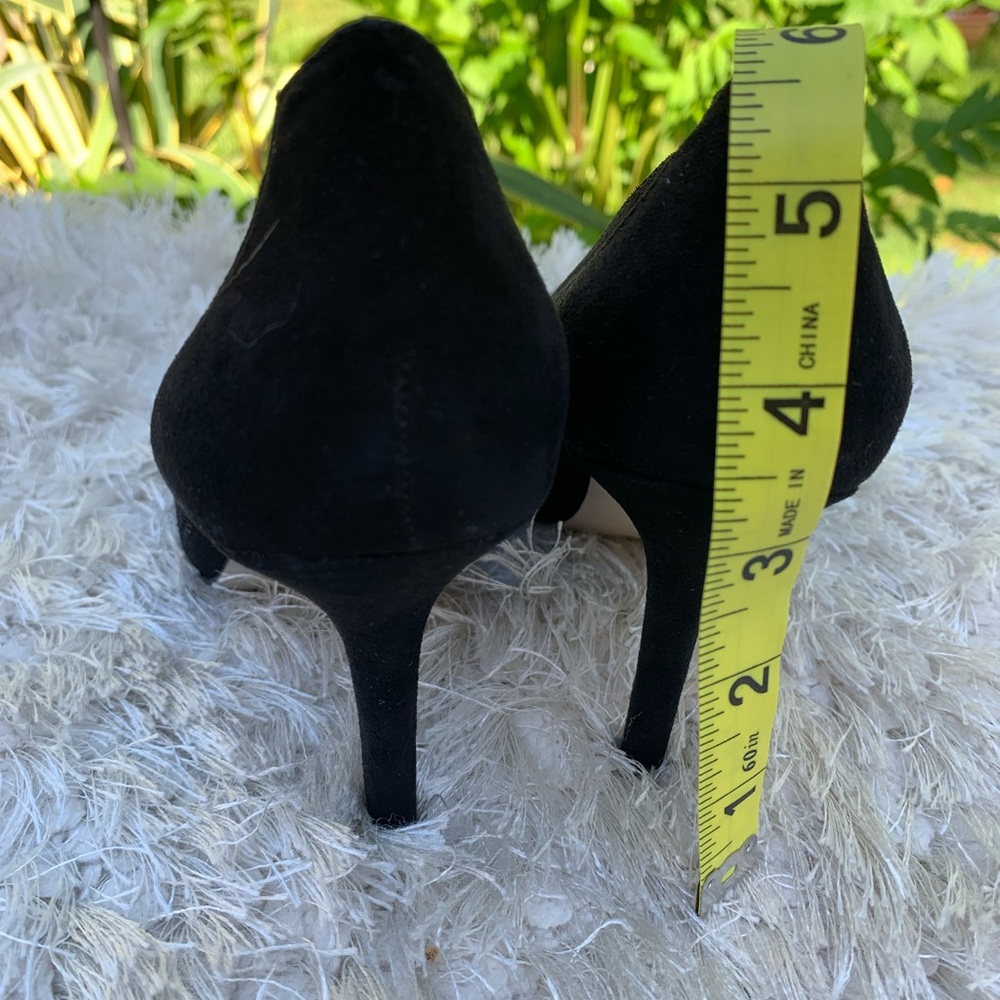 BCBG black mesh PL-DALHIAS ladies stilettos in size 6 VVG pre loved cond… - Picture 11 of 11